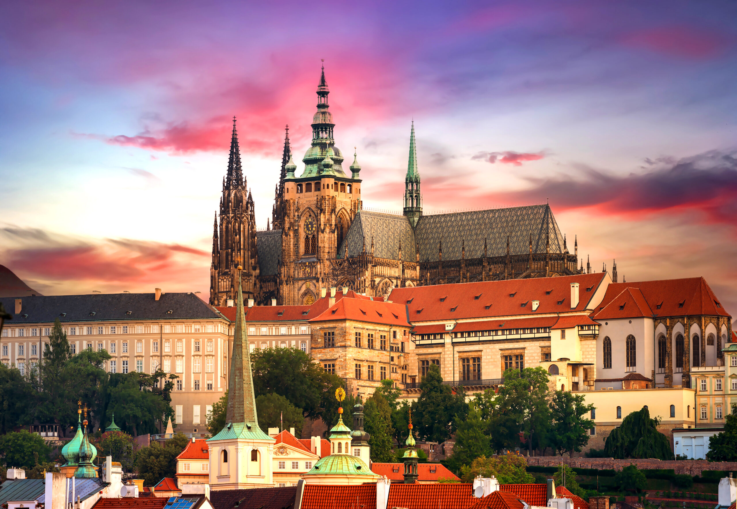 Castle near Charles Bridge